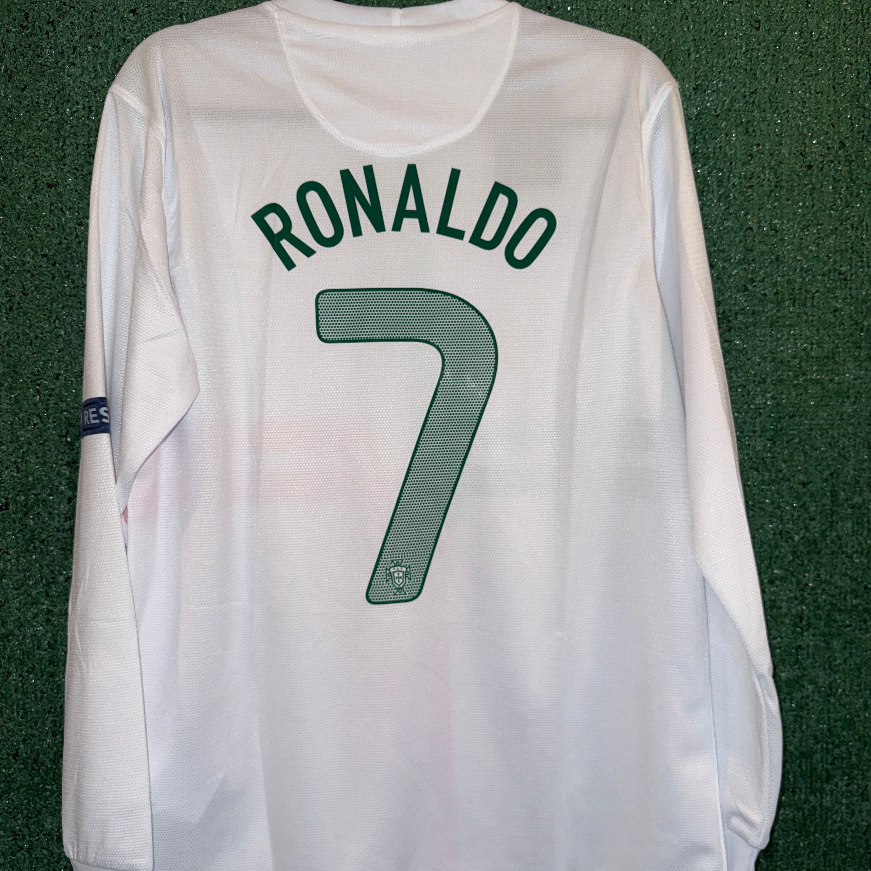 Retro Portugal Cristiano Ronaldo- Long Sleeve